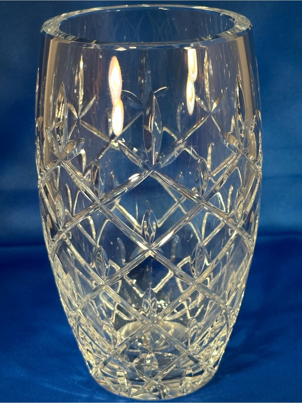 Faberge "Nobilis" Heavy Crystal Vase